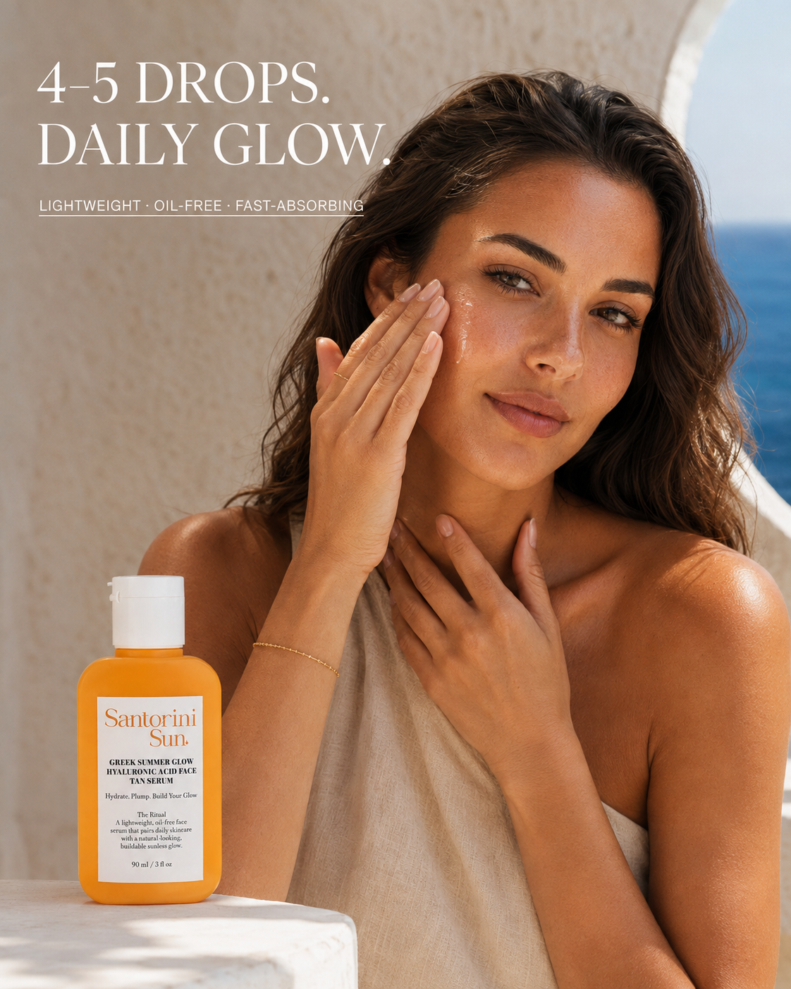 Hyaluronic Acid FACE TAN Serum — 90 mL