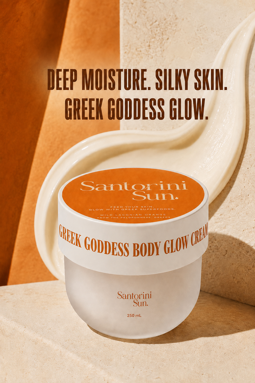 Greek Goddess Body Glow Cream — Wild Laconian Orange