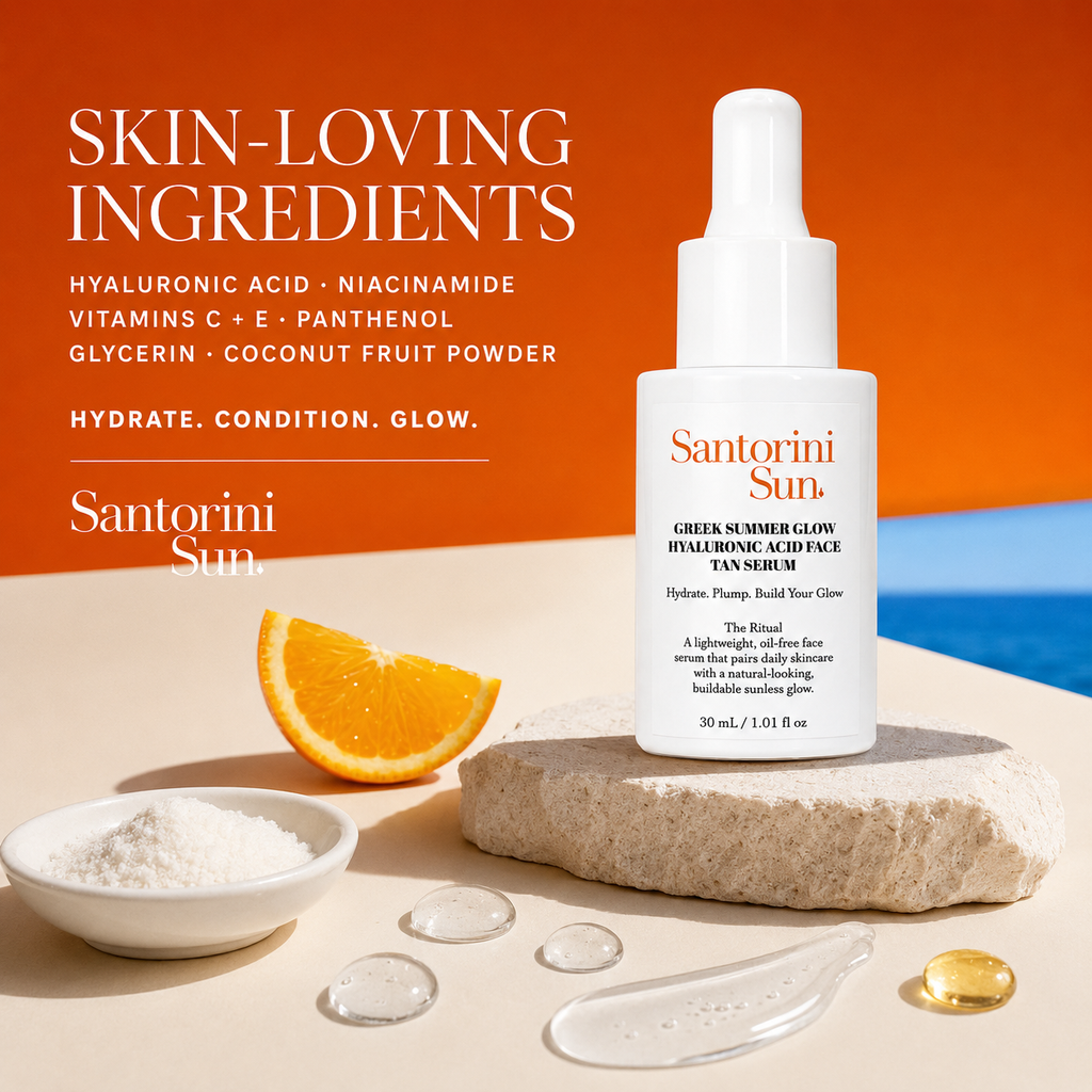Hyaluronic Acid Face Tan Serum · 30 mL