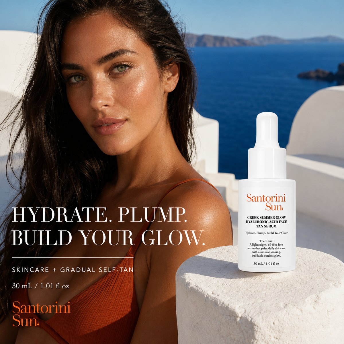 Hyaluronic Acid Face Tan Serum · 30 mL
