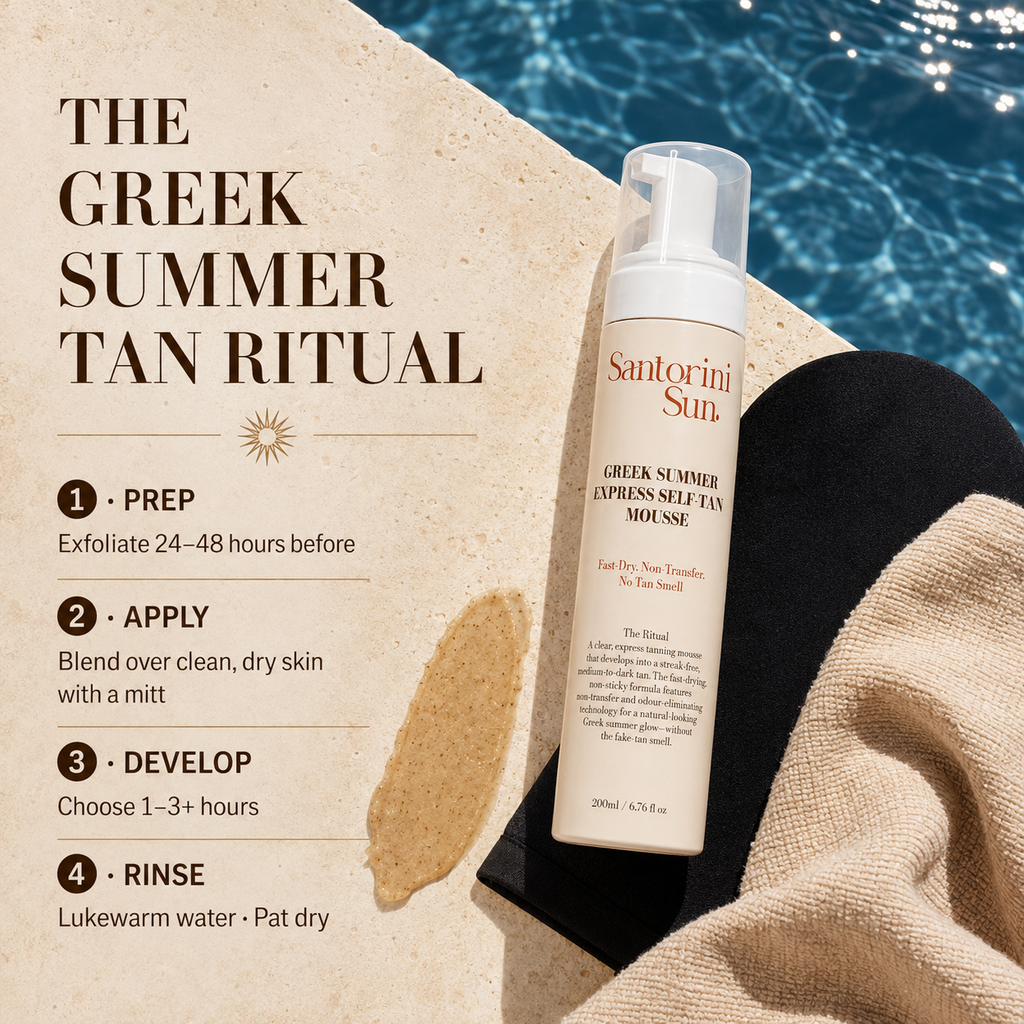 Express self tan mousse - med/dark - no transfer tecnology