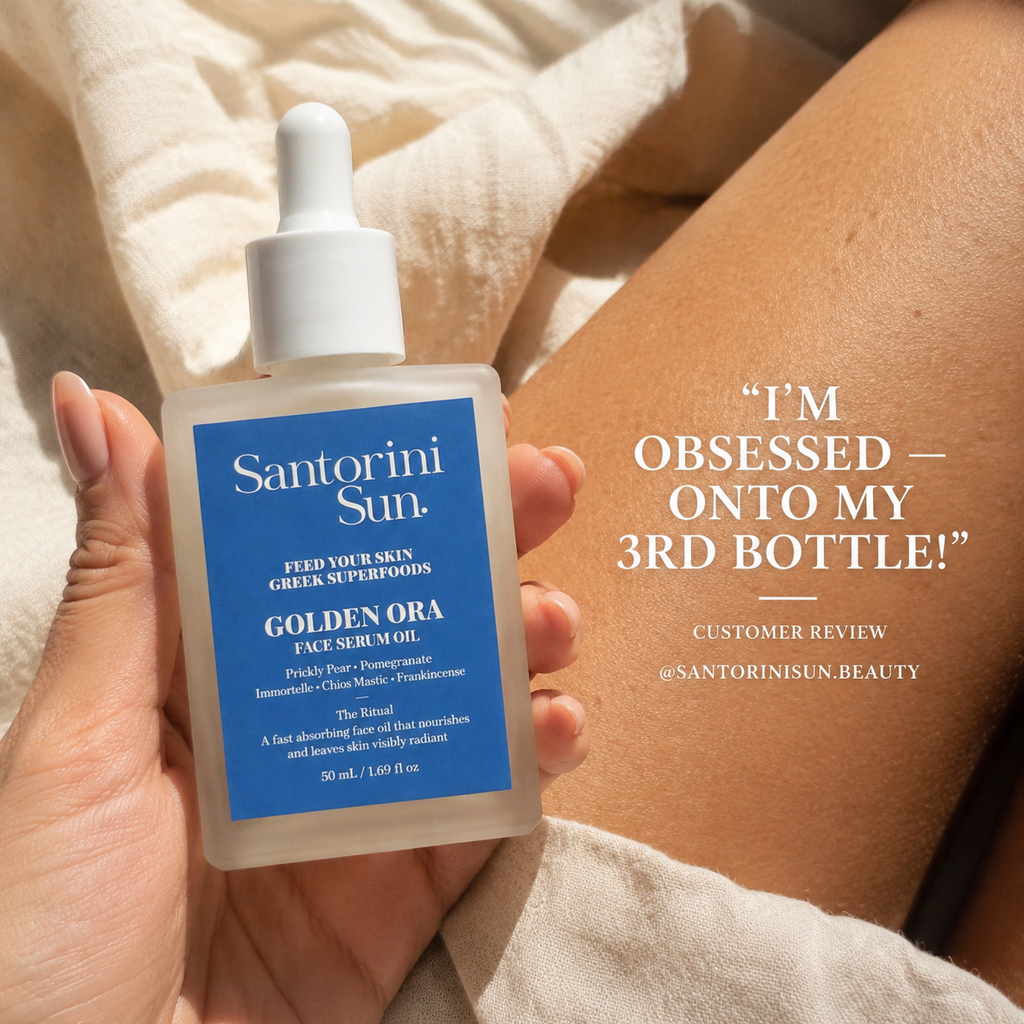 The Glow Duo — Golden Ora Face Serum + Body Glow Oil | Complete Mediterranean Glow Ritual