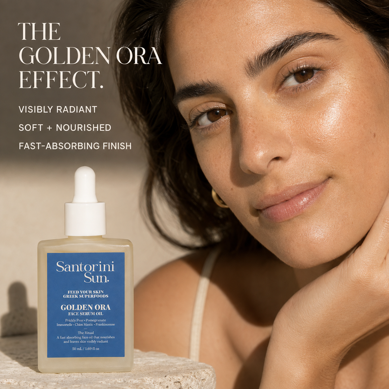 The Aphrodite Ritual — Golden Ora Face Serum + Aphrodite Fast-Dry Body Oil Bundle