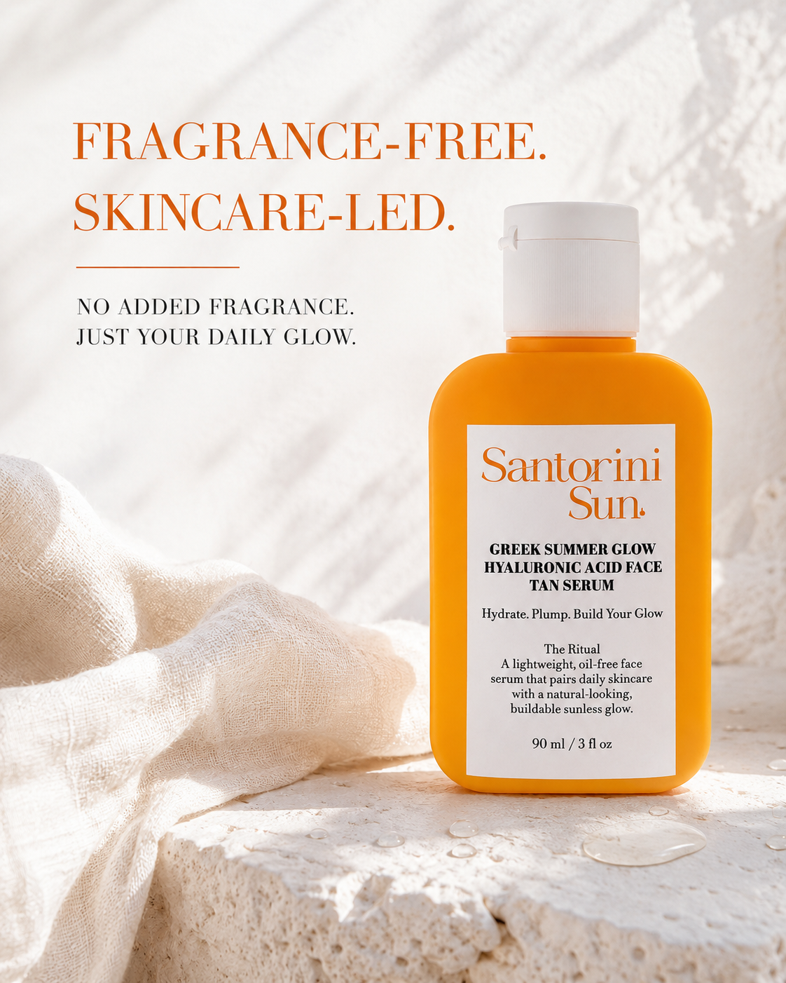 Hyaluronic Acid FACE TAN Serum — 90 mL