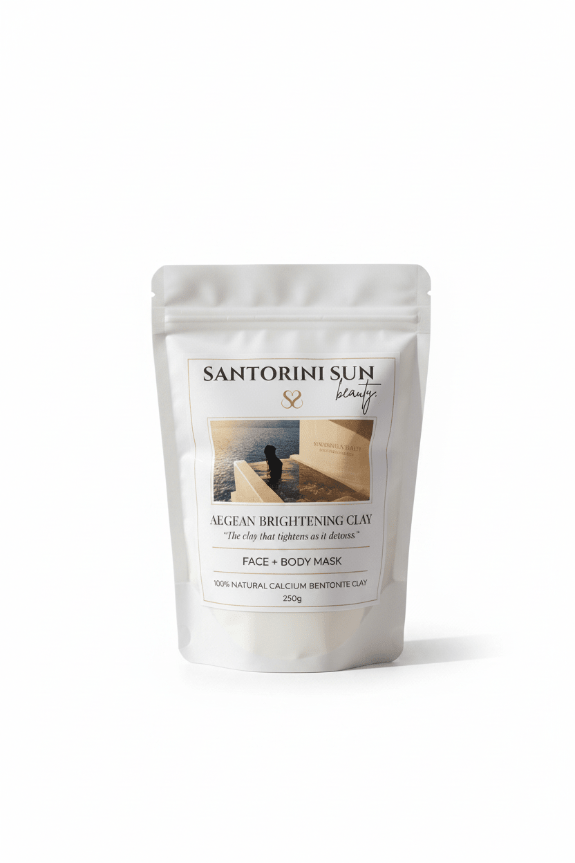 Aegean Brightening & Tightening clay - Santorini Sun