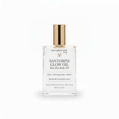 Body Glow. Fast Dry body oil - Santorini Sun