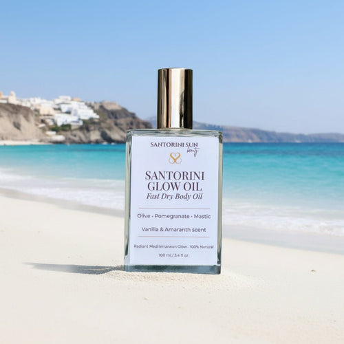 Body Glow. Fast Dry body oil - Santorini Sun